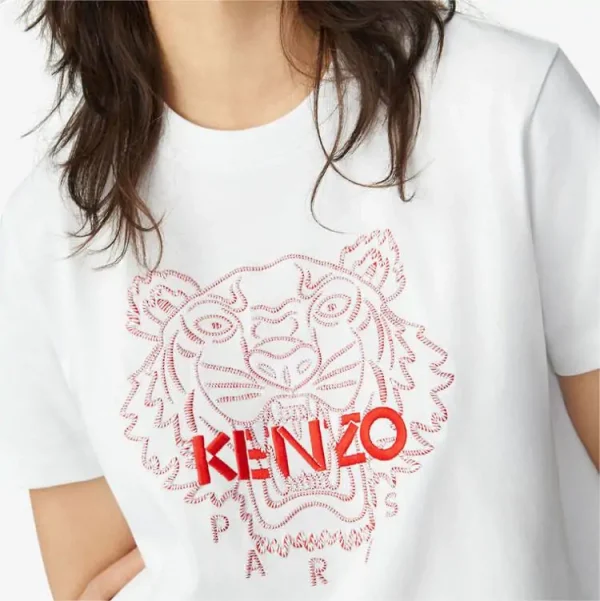 KENZO ケンゾー tシャツ ビックタイガー 立体刺繍ロゴ入り 美品