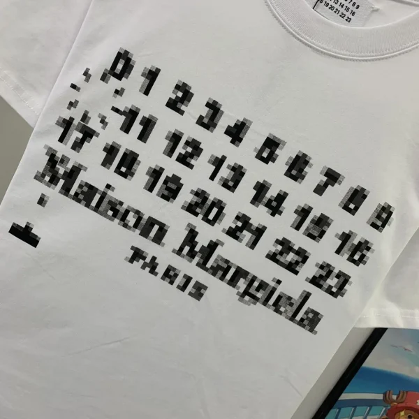 Maison Margiela ナンバリング ロゴTシャツ 半袖Tシャツ